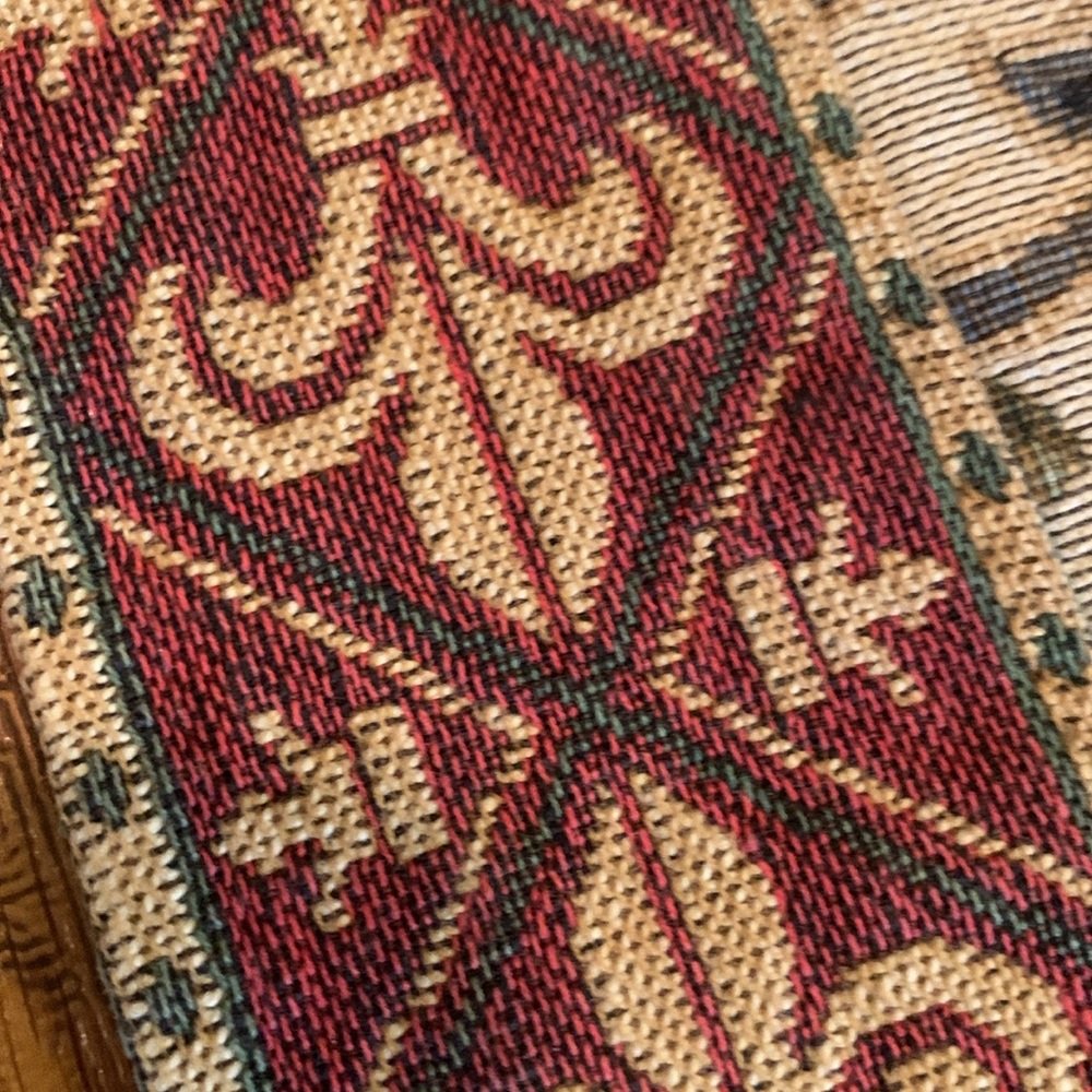 Antique table runner - Picture 6 of 13
